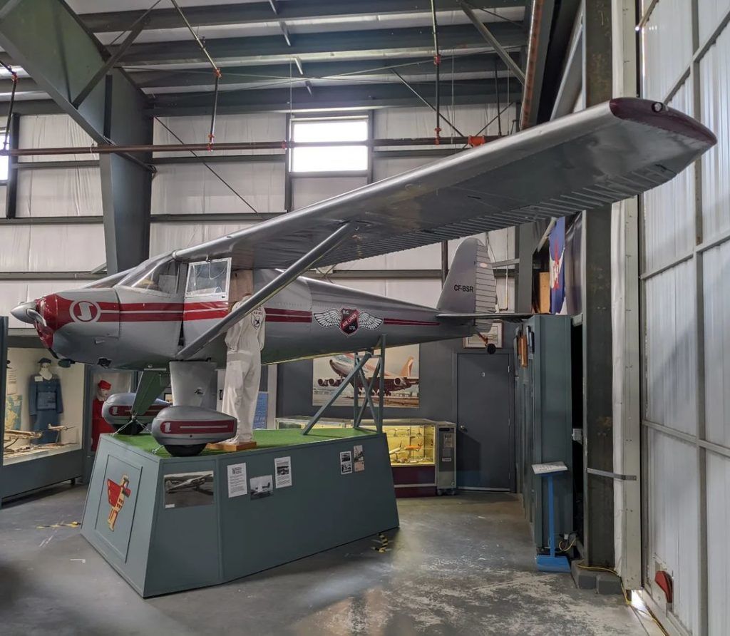 A Plane In A Warehouse